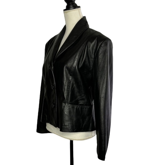 Henig Furs Large Leather Jacket - Picture 3 of 7